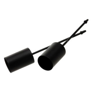 Betűzős gyertyatartó (4db) 2,5x9cm