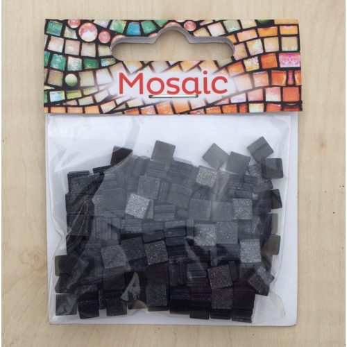 Márványos mozaik fekete