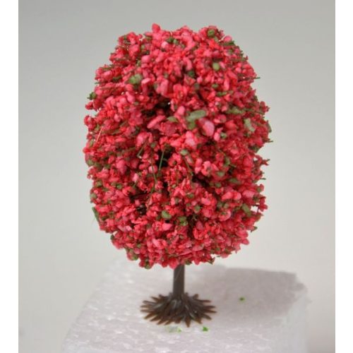 Fa rózsaszín virágokkal 9 cm