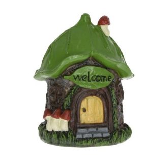 Tündér házikó welcome felirattal 