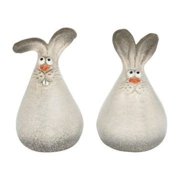 Nyúl kerámia figura 7 cm