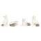 Farkas figura (1db) 9,7x5,3x7,5 cm