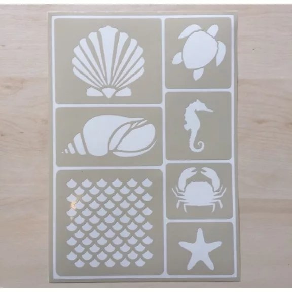 Stencil - halpikkely Stencil - halpikkely