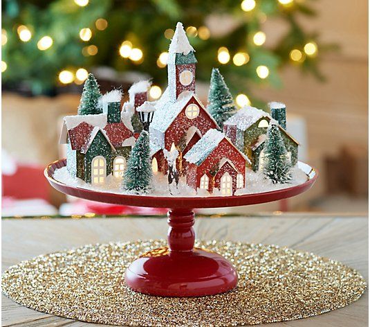 Készíts varázslatos karácsonyi falut!